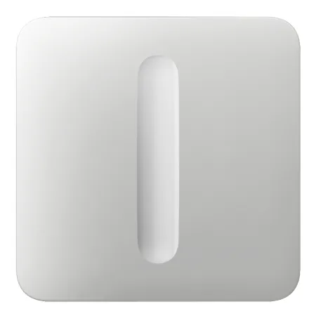 Ajax LightSwitch SoloButton Dimmer. Color Blanco