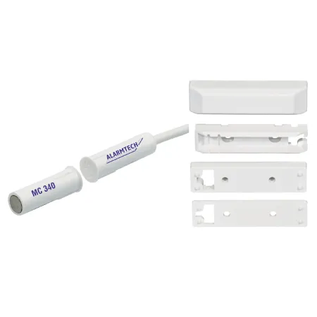 Contacto magnético. G2. NC. 4 hilos. Plástico. IP 67. Inst. emp/sup. Incluye adaptadores
