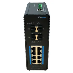Switch PoE Industrial 8 puertos Gigabit +4SFP Gigabit 144W Gestionable Layer2