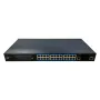 Switch PoE 24 puertos Gigabit + 4 SFP Gigabit 370W Gestionable Layer2