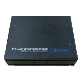 Extensor PoE Industrial 2 salidas (1In+2Out) 10/100Mbps