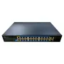 Switch PoE 24 puertos 10/100 + 2 Combo Gigabit 360W No-Gestionable