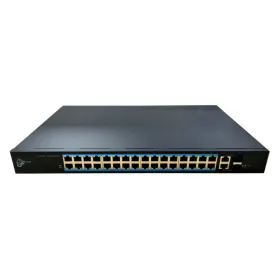 Switch PoE 32 puertos 10/100 + 2 Combo Gigabit 450W No_Gestionable