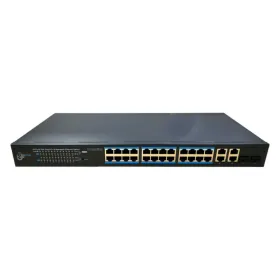 Switch PoE 24 puertos(4PoE++) Gigabit +2RJ45+2Combo 370W Gestionable