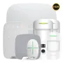 Kit Ajax blanco. Hub 2 + 2MotionCam-HDR + MotionProtect + SpaceControl + KeyPad + HomeSiren