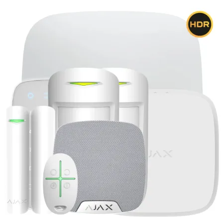 KIT Ajax Avanzado Intrusión + Incendio