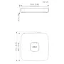 DVR 5EN1 H265 4ch 5M-N@12ips +2IP 6MP 1HDMI 1HDD AI