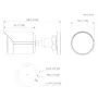 Tubular IP 2M H265 WDR Iluminación Dual LED30m/IR30m 2.8mm IP67 PoE MIC AI