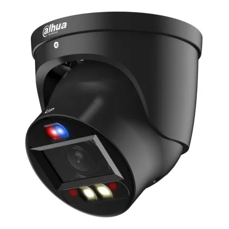 MiniDomo IP TiOC 3.0 H265 4M WDR Iluminación Dual LED40m/IR50m 2.7-13.5VFM IP67 PoE DUALMIC/Altavoz AUDIO E/S AI. Color Negro