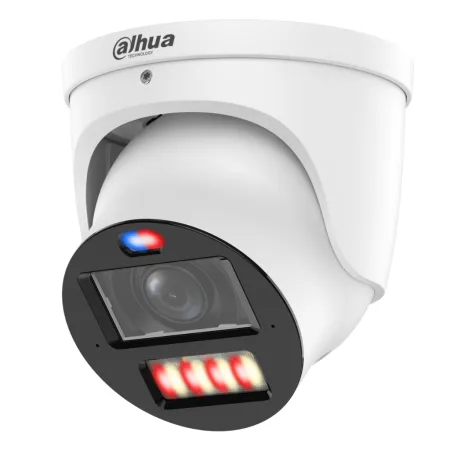 MiniDomo IP WizColor TiOC PRO H265 6M WDR Iluminación Dual LED50m/IR50m 2.7-12VFM IP67 PoE MIC/Altavoz AUDIO E/S AI