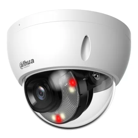 Domo IP H265 8M WDR Iluminación Dual LED30m/IR30m 2.8mm IK10 IP67 PoE SD AI