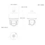 Cámara PTZ IP 4M H265 WDR Starlight IR80m 16x IP66 PoE AUDIO MIC E/S AI