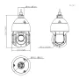 Domo PTZ IP H265 4M WDR Starlight IR100m 25x IP66 AUDIO E/S AI
