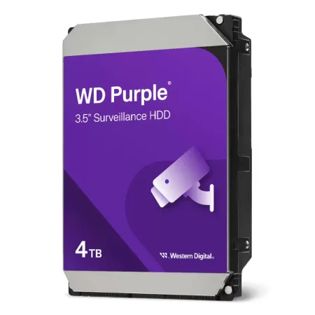 Disco duro 4TB WD Purple para Videovigilancia 3.5" SATA 256MB de caché