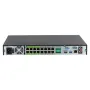 NVR 16ch 448Mbps H265 HDMI 16PoE 2HDD E/S AI