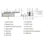 NVR 16ch 448Mbps H265 2xHDMI 16PoE 4HDD E/S AI