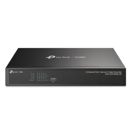 NVR VIGI 8ch 80Mbps H265+ 4K HDMI PoE+53W 1HDD
