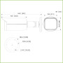 Tubular HDCVI 4EN1 5M FULL COLOR 2.0 WDR Starlight LED60m 2.7-13.5 VFM IP67 AUDIO MIC