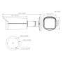 Tubular HDCVI 4EN1 4K DN ICR WDR Starlight IR80m 2.7-13.5 VFM IP67 MIC