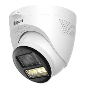 MiniDomo HDCVI 4EN1 2M Iluminación Dual LED40m/IR40m 2.8mm IP67 MIC/Altavoz Quick-to-install