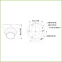 MiniDomo HDCVI 4EN1 2M 1080P WDR Starlight IR30m 2.8mm IP67 Quick-to-install. Color Negro