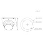 MiniDomo HDCVI 4EN1 5M Iluminación Dual LED30m/IR30m 2.8mm IP67 MIC
