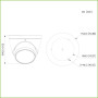 MiniDomo HDCVI 4EN1 5M FULL COLOR WDR Starlight LED40m 2.7-13.5mm VFM IP67 AUDIO MIC
