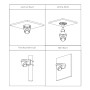 MiniDomo HDCVI 4EN1 5M WDR Starlight IR40m 2.8mm IP67 MIC Quick-to-install
