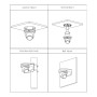 MiniDomo HDCVI 4EN1 5M WDR Starlight IR60m 2.8mm IP67 MIC Quick-to-instal