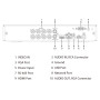 DVR 5EN1 H265 8ch 1080N/720P@12ips +2IP 6MP 1HDMI 1HDD AI