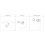 Tubular IP 4M H265 FULL COLOR WDR140dB Iluminación Dual LED60m/IR80m 2.8mm IP67 IK10 ePoE AUDIO MIC E/S AI