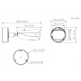 Tubular IP H265 8M WDR Deeplight IR60m 2.7-12VFM IK10 IP67 PoE+ SD AUDIO E/S AI