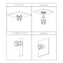 MiniDomo IP H265 3M Iluminación Dual LED30m/IR30m 2.8mm IP67 MIC WiFi AI