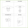MiniDomo IP H265 8M WDR Starlight+ IR30m 2.8mm IP67 ePoE SD MIC Quick-to-install AI