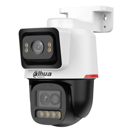 Cámara PT IP WizColor PRO DUAL-LENS 4M+2M H265 LED30m 2.8mm IP66 PoE MIC/Altavoz AI