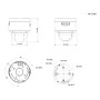 Domo PTRZ IP 4M WDR140db Starlight+ Iluminación Dual LED40m/IR40m 4X IP67 IK10 PoE+ AUDIO MIC/Altavoz E/S AI