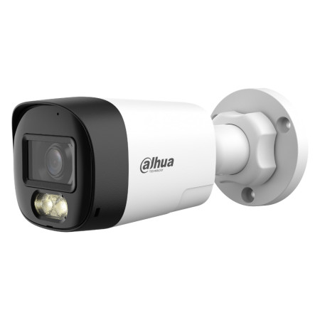 Tubular HDCVI 4EN1 2M Iluminación Dual LED30m/IR30m 2.8mm IP67 MIC/Altavoz