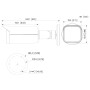 Tubular HDCVI 4EN1 2M 1080P FULL COLOR WDR Starlight LED60m 2.7-13.5 VFM IP67 AUDIO MIC