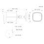 Tubular HDCVI 4EN1 2M 1080P FULL COLOR WDR Iluminación Dual Smart Light+ LED40m/IR40m 2.8mm IP67 MIC