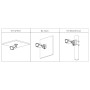 Tubular HDCVI 4EN1 2M 1080P FULL COLOR WDR Iluminación Dual Smart Light+ LED40m/IR40m 2.8mm IP67 MIC