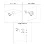 Tubular HDCVI 2M 1080P DN ICR WDR Starlight IR100m 5.3-64VFM x12 IP67 IK10 DUAL-POWER