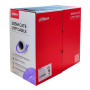 Bobina 305mts Cable UTP CAT6 0.53mm Cobre sin Oxigeno CE CPR Cca. Cubierta LSZH Violeta