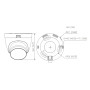 MiniDomo HDCVI 4EN1 2M 1080P WDR Iluminación Dual LED30m/IR30m Smart Light+ 2.8mm IP67 MIC Quick-to-install