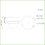 Domo HDCVI 4EN1 2M 1080P WDR Starlight IR40m 2.8mm IP67 IK10 MIC AUDIO
