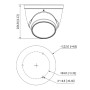 MiniDomo HDCVI 4EN1 2M 1080P WDR Starlight IR60m 2.7-13.5mm IP67 AUDIO MIC Color negro