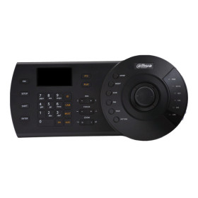 Teclado IP RS485/RS422/USB/RS232 para control PTZ DVR NVR 3 Ejes 12Vdc