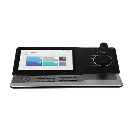 Joystick con Pantalla Touch 10.1" IP WiFi RS485 USB 4xHDMI control PTZ DVR NVR NVD 12Vdc + Extension Teclado