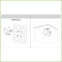 Tubular IP H265 2M 3.6mm DN SMART WDR Starlight PoE IP68 IK10 Anticorrosión