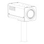 Tubular IP H265 4M DN SMART WDR Starlight 32x PoE AUDIO E/S AI