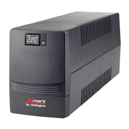 SAI Interactivo Monofásico 1100VA con pantalla LCD 230V 4 Schuko USB RJ45
